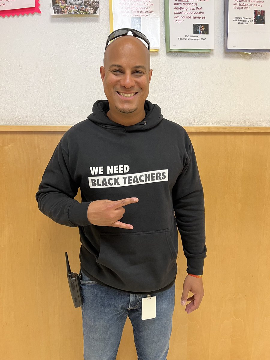 #WeNeedBlackTeachers #ThankABlackTeacher #SigmaEducator #BlackAdministrator @CenterBlackEd