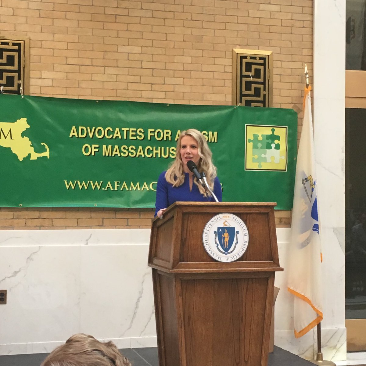 Today is an important day for families w/ children w/ autism. Today is ⁦<a href="/AFAMaction/">Advocates for Autism</a>⁩
Advocacy Day at the State House. 

I’m looking forward to connecting with families &amp; taking our challenges directly to ⁦<a href="/maura_healey/">Maura Healey</a>⁩ today. All are welcome! It starts at 10:00 a.m.