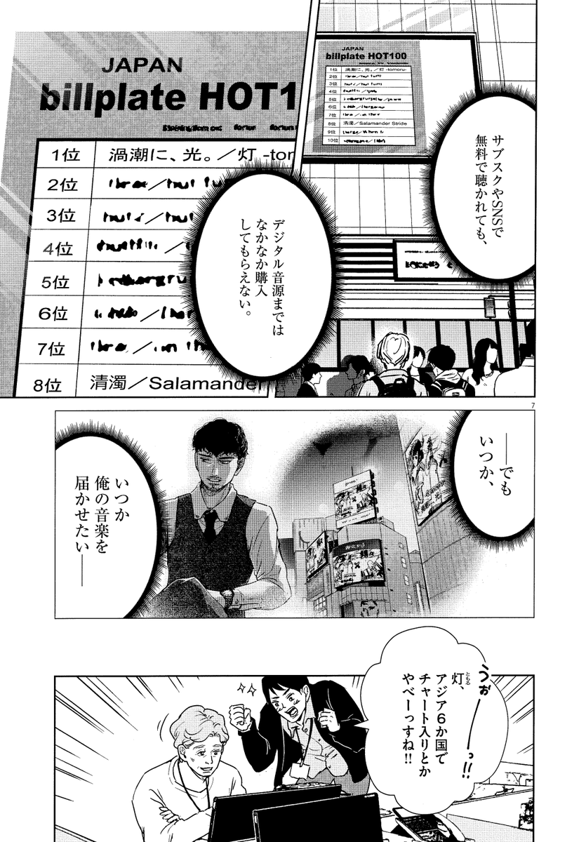【5/8(月)週刊スピリッツ23号発売】 #アカネノネ の第33話、掲載しております♩ ボカ祭の曲がTok Tikerに使用されたことでバズった茜音だったが--  5/30(火)、第4集発売です!!よろしくお願いいたします!