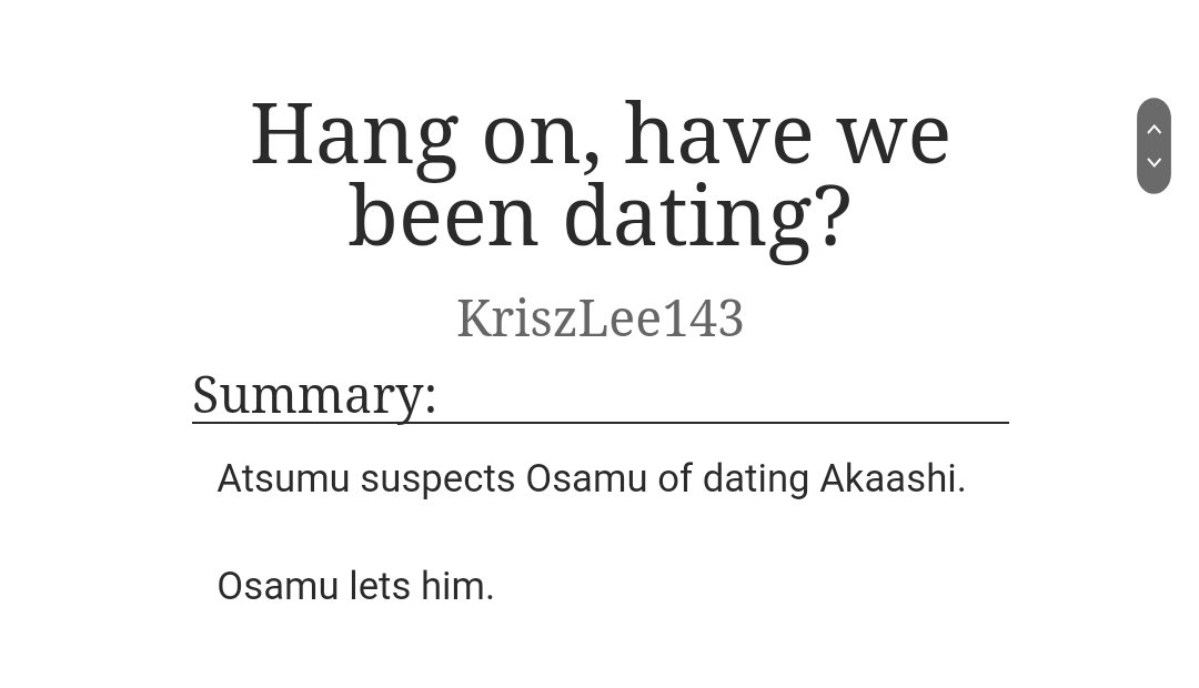 phoenix143_lee's tweet photo. #OsaakaWeek2023
Day 1: Hang on, have we been dating?
https://t.co/0sulfxI1bC
To my partner in crime, @katiasdiary , thanks for asking me to do this with you! https://t.co/iPtQLq0mIc