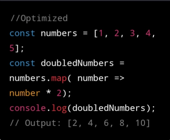 dev_today99's tweet image. 1/ #JavaScriptOptimization: Use arrow functions to write concise and readable code. They are especially useful when dealing with callbacks and promises.