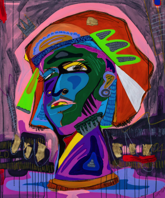 South African artist Thembalethu Manqunyana's first solo show in London is taking place with us in our London Gallery on 17th May . Visit us and see this work 'African Queen' and many more.

#southafricanart #artworkfromsouthafrica #thembalethu #colourfulart