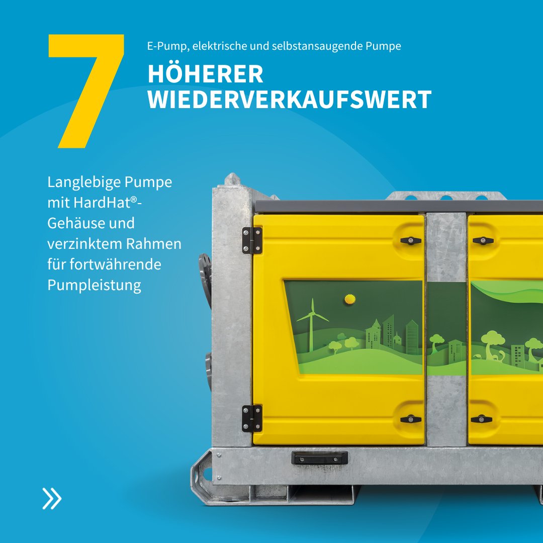 Entwickelt für die anspruchsvollsten Einsätze!

▶️ Die E-Pump ist mit einem verzinkten Rahmen und HardHat®-Gehäuse ausgestattet. So werden ein effizienter Betrieb und ein höherer Wiederverkaufswert gewährleistet.

bit.ly/44xv5kd

#AtlasCopco #ShowTheEnergy  #EPump #EPAS