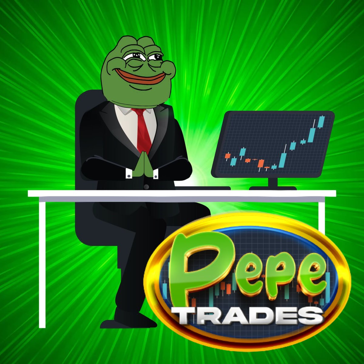 Get ready to embrace group gainz with #PepeTrades!

Our buybacks and burns strategy amplifies token value, while 30% of profits are preserved in the treasury for future opportunities.  
Don't miss the chance to be part of our success story! #Memecoins #Pepe #Trading