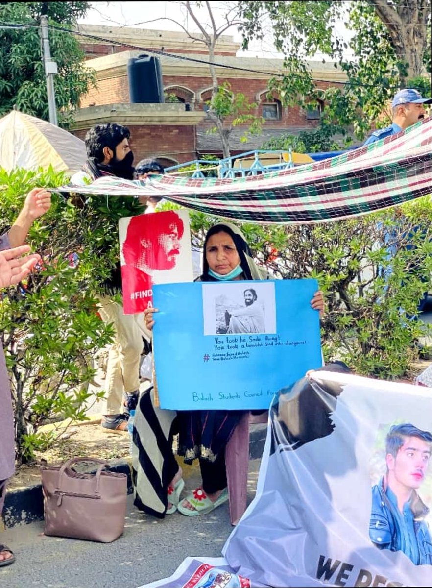 Those who have pain can feel better the pain of Enforced Disappearances.

#ReleaseJavedBaloch
#SaveBalochStudents
#EndEnforcedDisappearances
#FindMudassarNaaru
@ImaanZHazir
@FindNaaruAlive