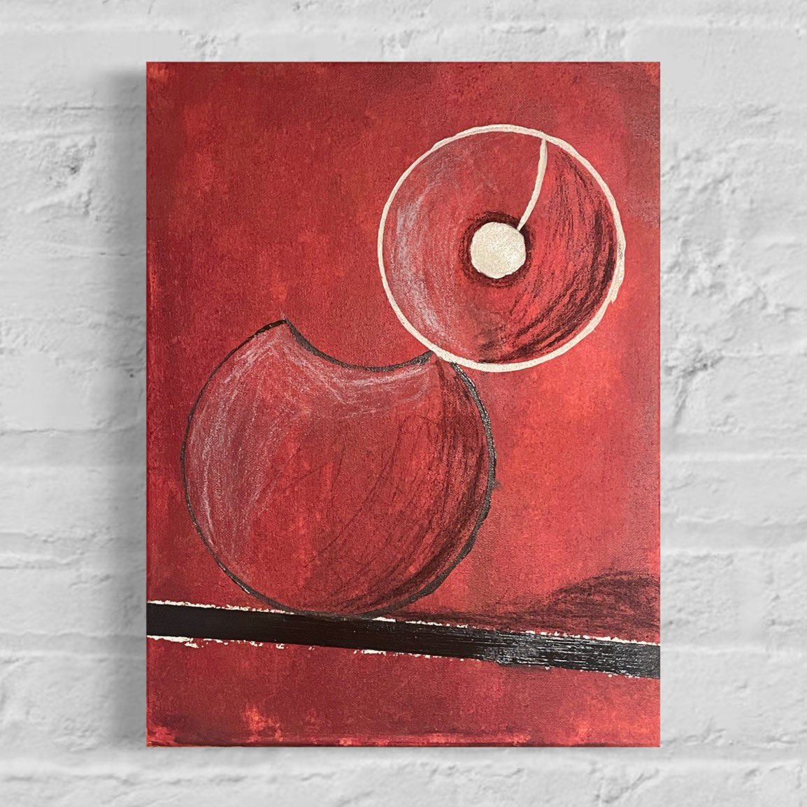 thisisjgfoster's tweet photo. Good morning 😁 “Almost” #2 is done and I’m super proud!! #art #abstractart #abstractartist #abstractartwork https://t.co/v1uElKpPHP