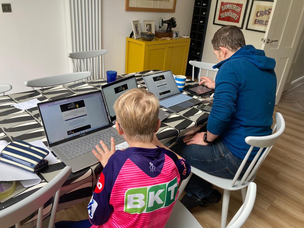 wood_jon's tweet photo. I’m not saying it got a bit serious trying to get play off tickets at Wembley for chesterfield but…. https://t.co/rOPFZfWujh