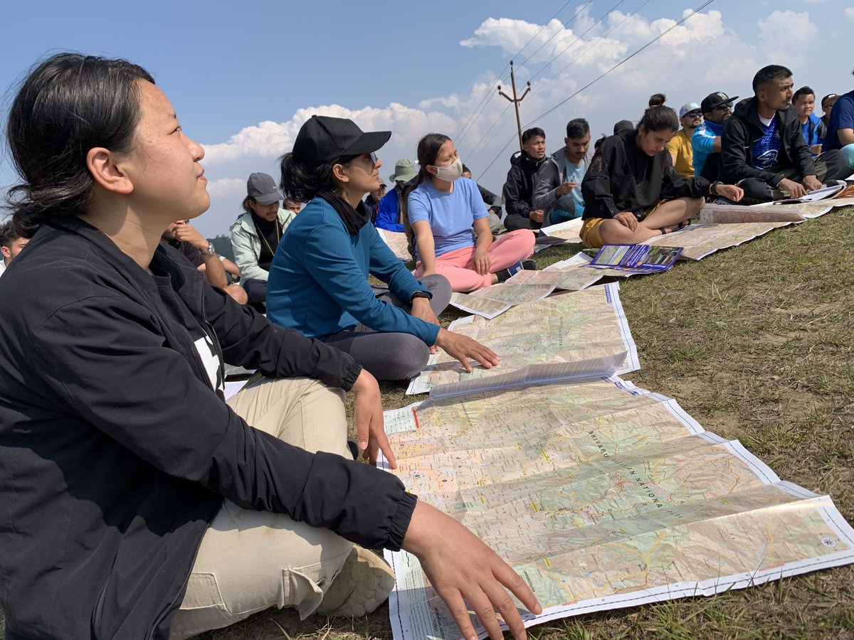 A glimpse of Trekking Guide Training”, jointly organized by @STLRPNepal & @NepalMountainA2, provides skills in trekking & mountaineering and supports filling the shortage of existing human resources in trekking sectors. #UNDP #skillenhancement #toruism