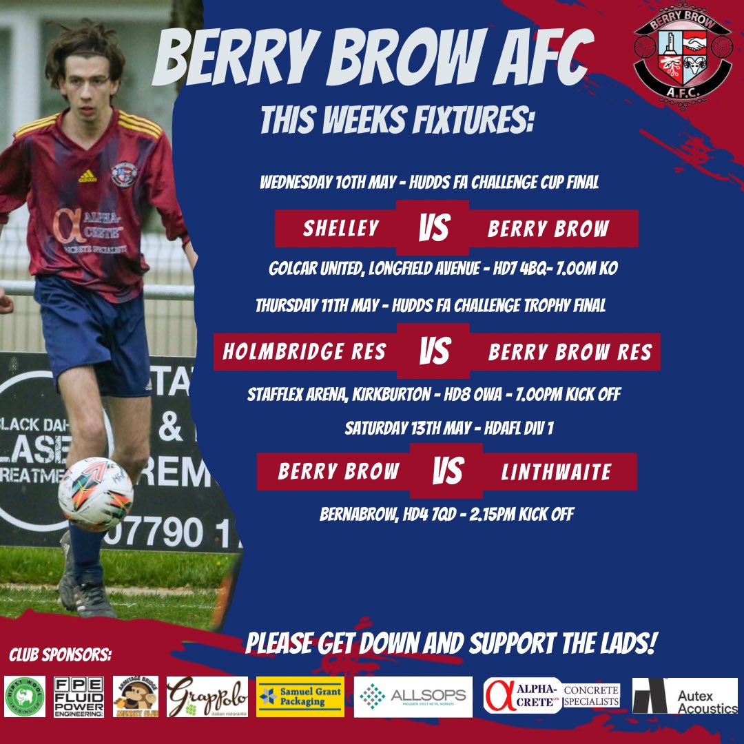 Berry Brow AFC tweet media