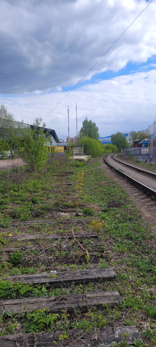 Промышленная железная дорога в Жуковском