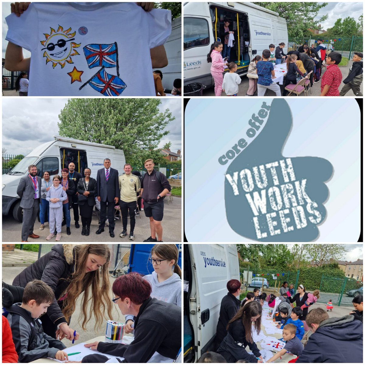 Our #Youthwork team loved being part of the #Nowells #CoronationDay event. Thanks to all parters who made this event possible. Amazing to see so many #Youngpeople having a great time #Youthwork #Burmantofts #RichmondHill #Community