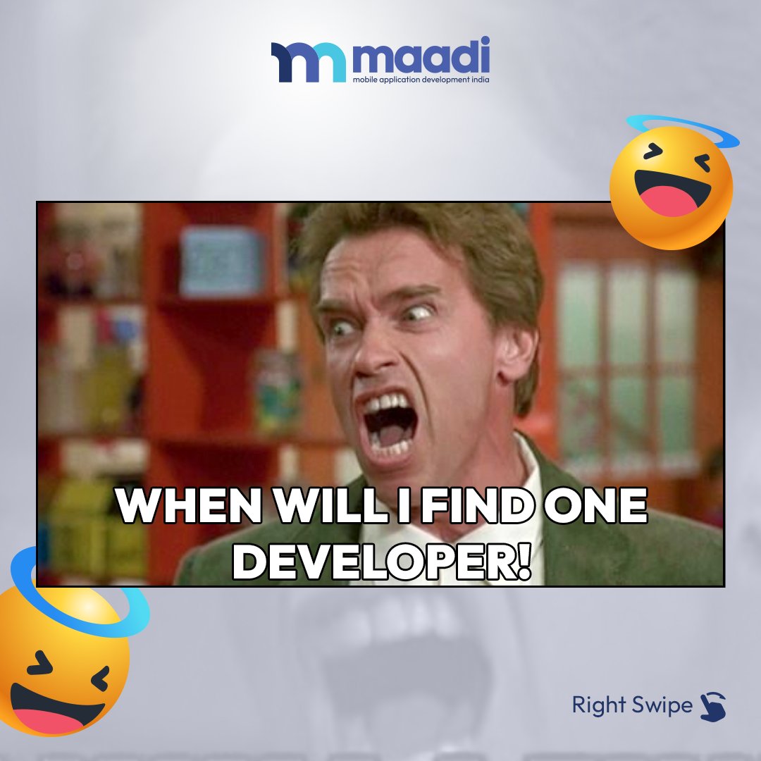 mobileappsindia's tweet image. Looking for the best developers for your next project? Look no further. Hire the most experienced professionals from MAADI. 

#maadi #appdevelopersinindia #mobileappdevelopment #memes #developer #developerslife #developersmeme #android #ios #apple