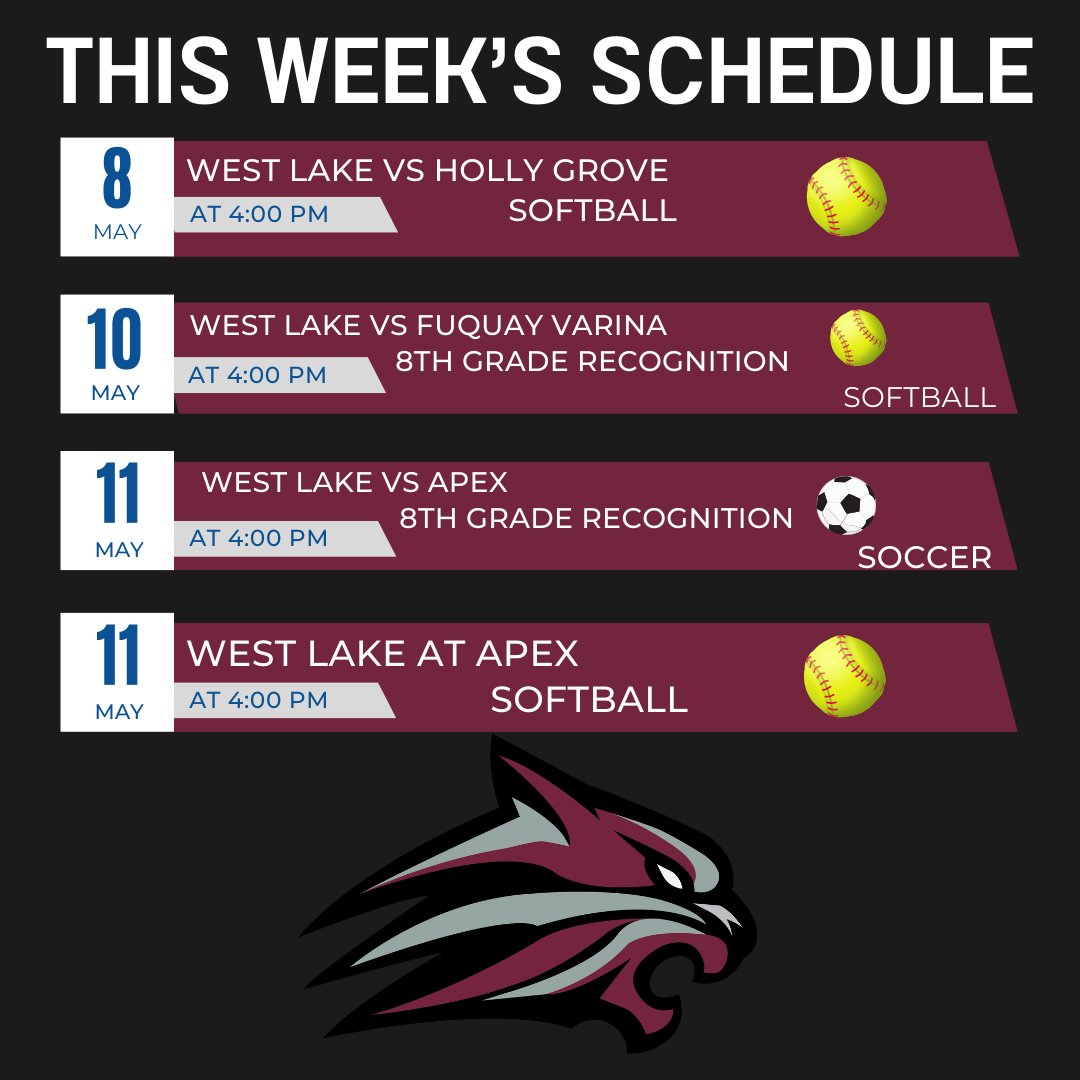West Lake AD (@wlmsathletics) on Twitter photo 