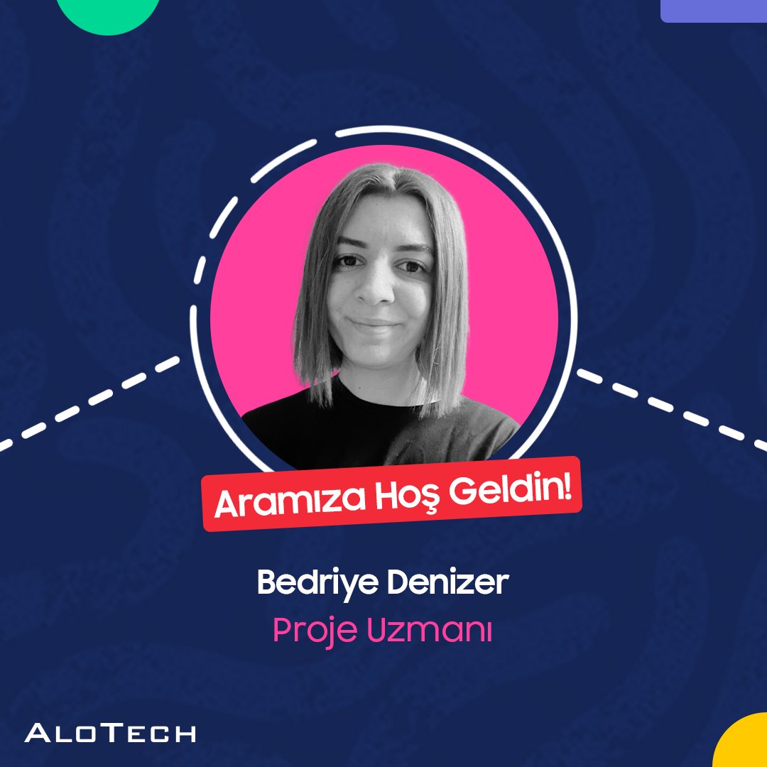 alo_tech's tweet photo. Aramıza hoş geldiniz! 💥
Geçtiğimiz ay aramıza katılan yeni ekip arkadaşlarımızla tanışın.
Siz de #AloTeam'e katılmak ve ekibimizi yakından tanımak için LinkedIn sayfamızı takip etmeyi unutmayın.
#AloTech #AloTechKariyer https://t.co/quqQLpytQU