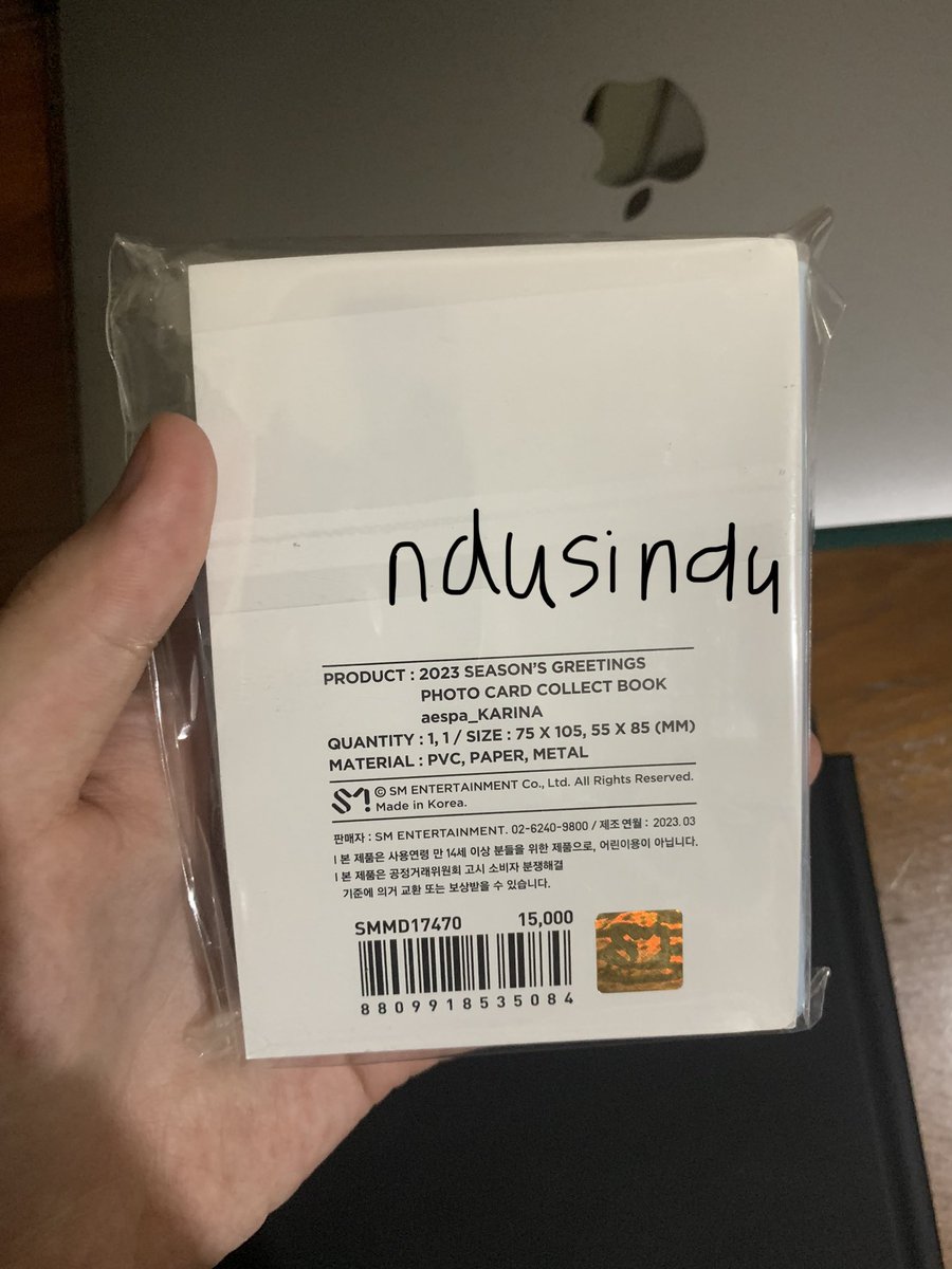 wts collect book sg23 karina sealed 230k, price inc pack, dom sby