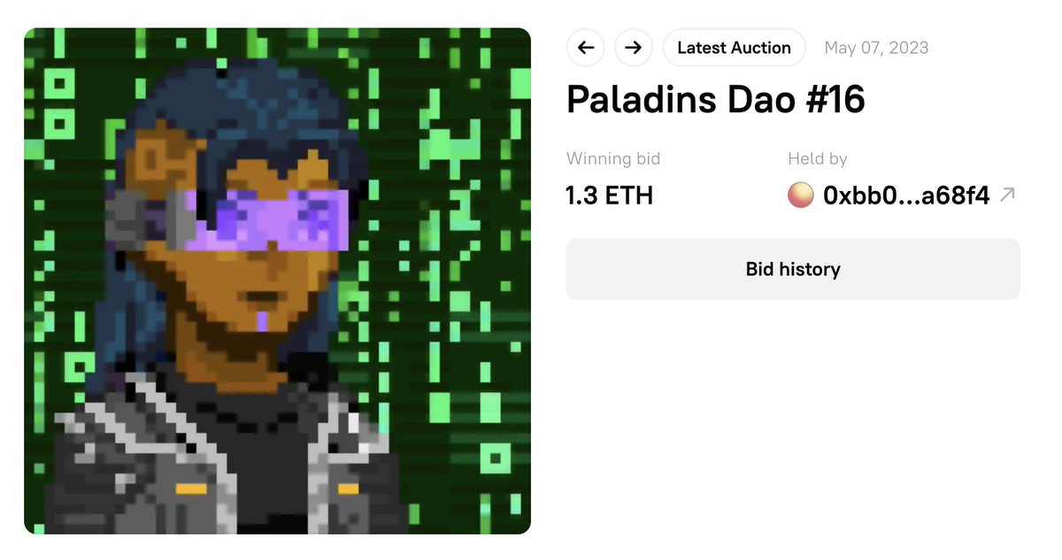 I went out to touch grass with 0 bids on this one.

How did it go from 0 to 1.3 eth in one hour?

I'm not leaving the bid page now.