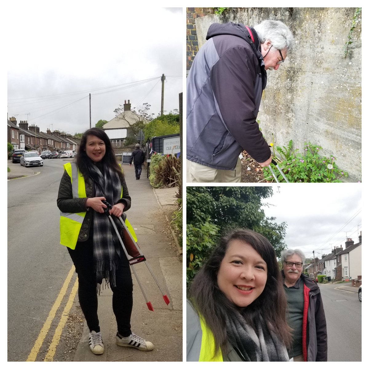 TweetingCollins's tweet photo. Great to be out at @StJohnsAL5 in #Harpenden for a local litter pick 🚮 as part of the coronation weekend 👑and the #thebighelpout 

Thanks also for the tea and cake to follow! https://t.co/g0GgBP01jq