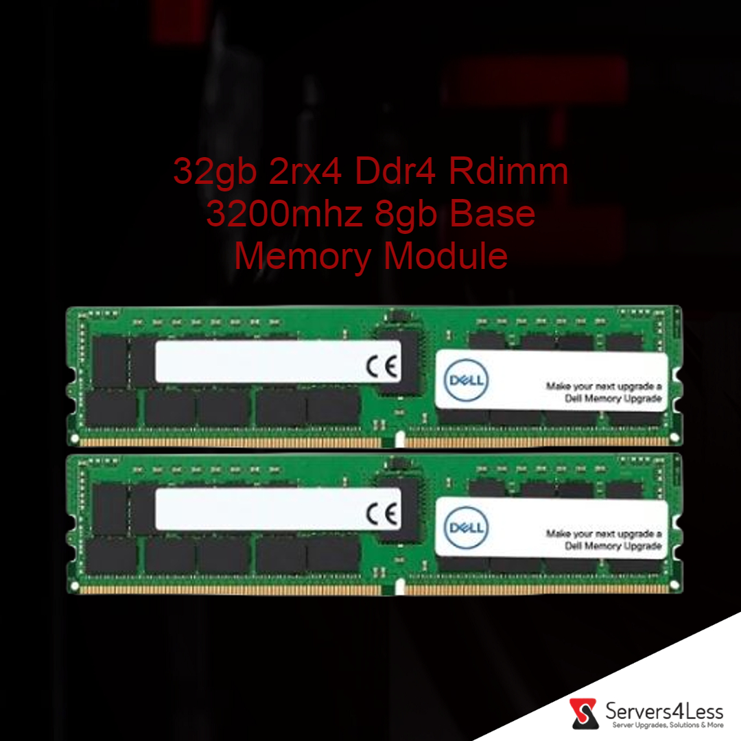 Servers_4_Less's tweet photo. AA783422 Dell 32GB PC4-25600 DDR4-3200MHz Registered ECC CL22 288-Pin DIMM 1.2V Dual Rank Memory Module
ORDER NOW: https://t.co/vDhPufZfLQ
VIDEO: https://t.co/rE37C5XqFd
#AA783422 #ddr432gbecc #DellMemory #32GBRAM #DDR4 #RegisteredECC #CL22 #288PinDIMM #DualRank #3200MHz https://t.co/hwHCPLFRsY