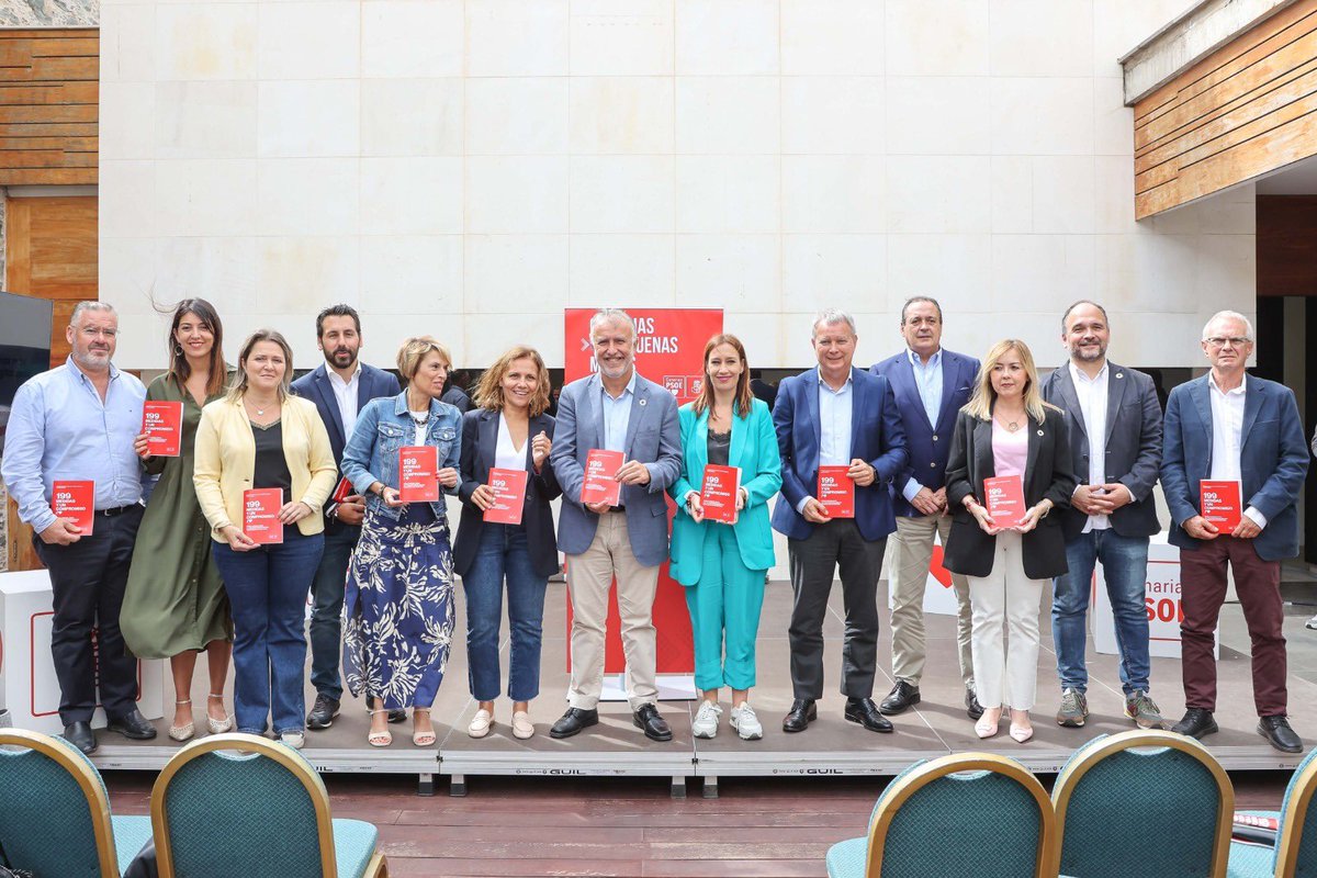 Hoy hemos presentado nuestro Programa Electoral para las elecciones del 28 de Mayo. Un programa realista y realizable, 199 medidas y un compromiso para consolidar la transformación de #Canarias en positivo.

🌹 bit.ly/42CZITD