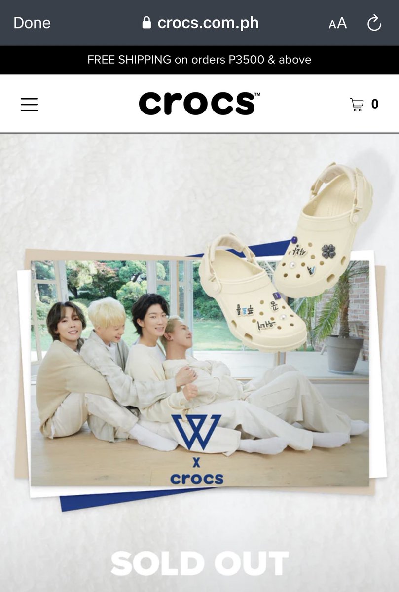 Oohbebaby's tweet photo. Wala na ko naabutan βΉοΈ #CrocsPH #WINNERxCrocsPH https://t.co/gfyaoovdTR