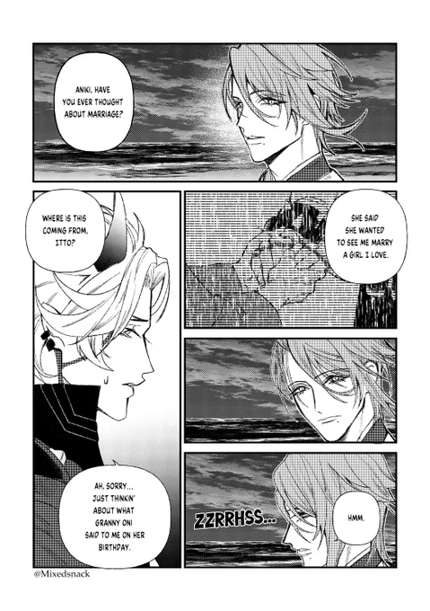 Of Odds and Ends, part 1 (1/2) #Ayaitto #genshinimpactfanart