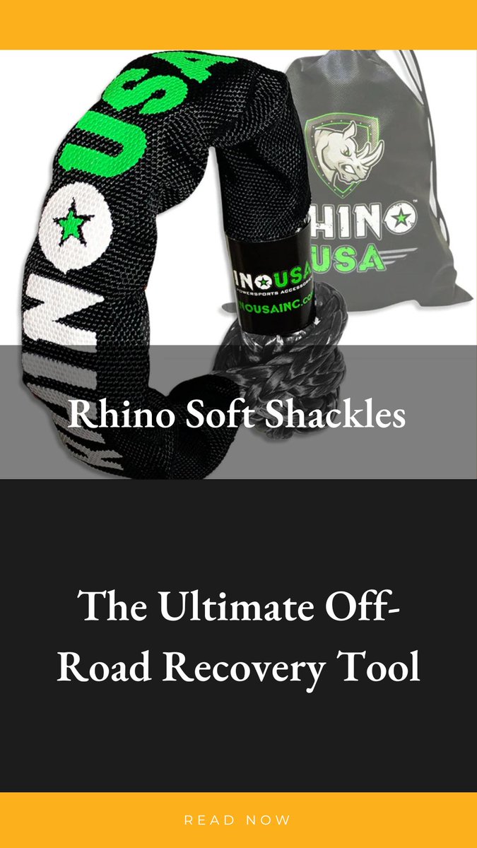 JamieKingsley17's tweet image. Keep your equipment safe and secure with Rhino soft shackles. Check out our comprehensive guide on how to use them!
couponclans.com/blog/rhino-sof…
#RhinoSoftShackle #BoatingEssentials