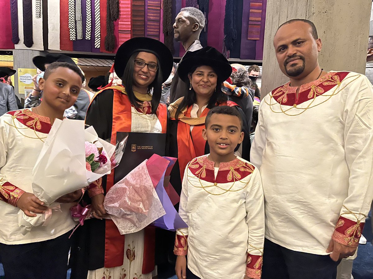 Rohina (@rohinajoshi) on Twitter photo Congratulations <a href="/Azebdej/">Azeb Gebresilassie Tesema</a> and <a href="/SimeonAjisegiri/">Whenayon Simeon Ajisegiri</a> - it was pure joy to be part of your graduation. Huge congratulations and best wishes from a very proud supervisor. <a href="/UNSWMedicine/">UNSW Medicine & Health</a> <a href="/georgeinstitute/">The George Institute for Global Health</a> <a href="/davidpeiris/">David Peiris</a> <a href="/seyeabimbola/">Ṣẹ̀yẹ Abímbọ́lá</a> Congratulations <a href="/Azebdej/">Azeb Gebresilassie Tesema</a> and <a href="/SimeonAjisegiri/">Whenayon Simeon Ajisegiri</a> - it was pure joy to be part of your graduation. Huge congratulations and best wishes from a very proud supervisor. <a href="/UNSWMedicine/">UNSW Medicine & Health</a> <a href="/georgeinstitute/">The George Institute for Global Health</a> <a href="/davidpeiris/">David Peiris</a> <a href="/seyeabimbola/">Ṣẹ̀yẹ Abímbọ́lá</a>