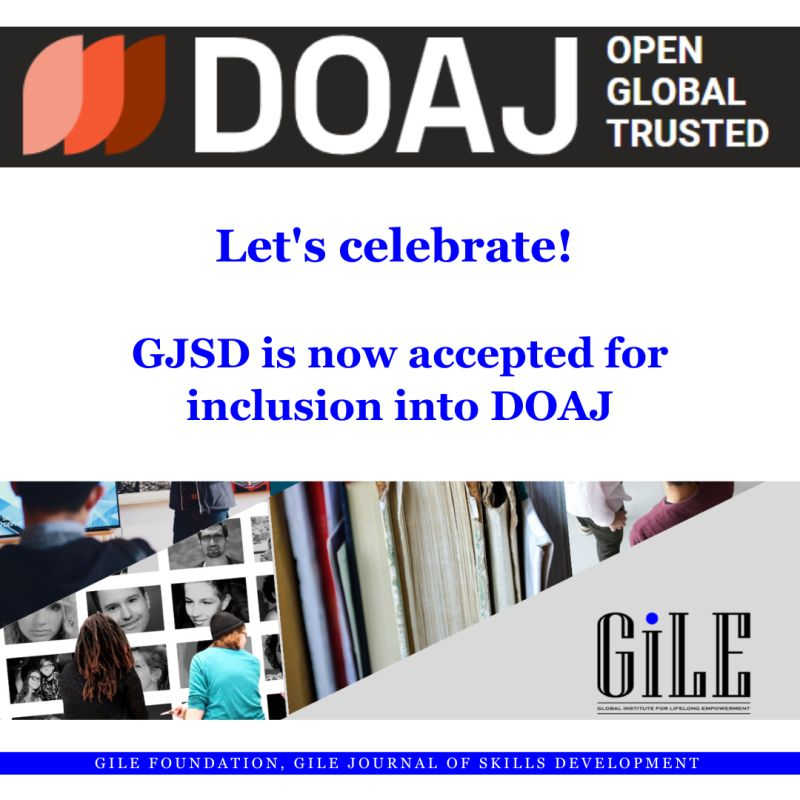 YShtaltovna's tweet photo. #GJSD - GiLE Journal of Skills Development is now indexed by @DOAJplus. 

Today we became global https://t.co/b7IQrxknWx

Join in celebrating  this massive step forward to the global open-science standards for academic journals!

#phdchat #OpenScience #employability #GILE #Skills https://t.co/RtyTDuneYY