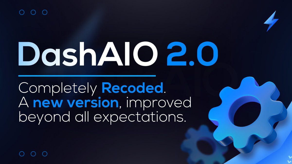 DashAIO (@dash_aio) on Twitter photo 