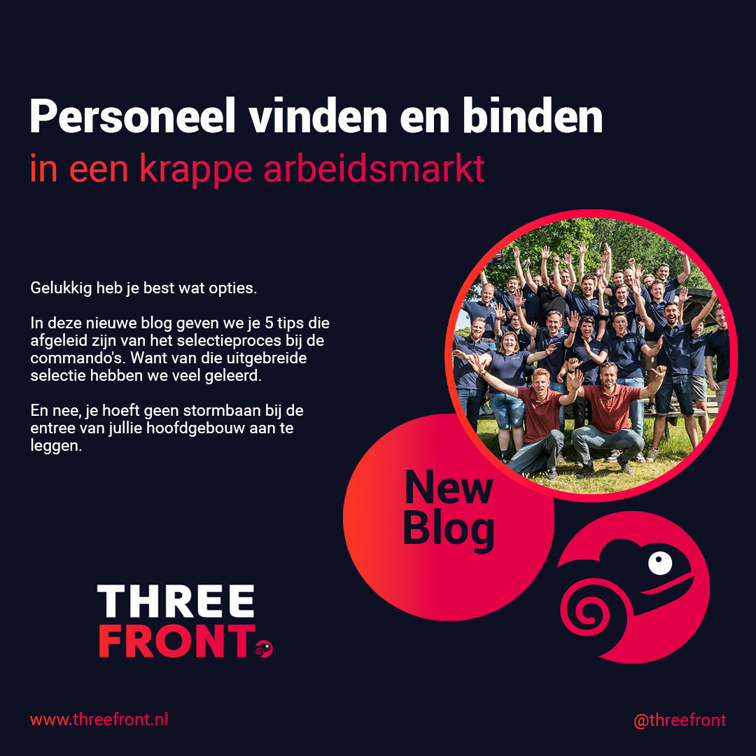 Threefront_'s tweet image. Lees hier de hele blog; threefront.nl/werven-met-de-…

#haalmeeruitjeteam #threefront #opeenmissie #teamontwikkeling #training #GreenOn #efficienterwerken #werkplezier #meerimpactinmindertijd #wervenmetdeachterdeurdicht #personeelvindenenbinden #nieuweblog