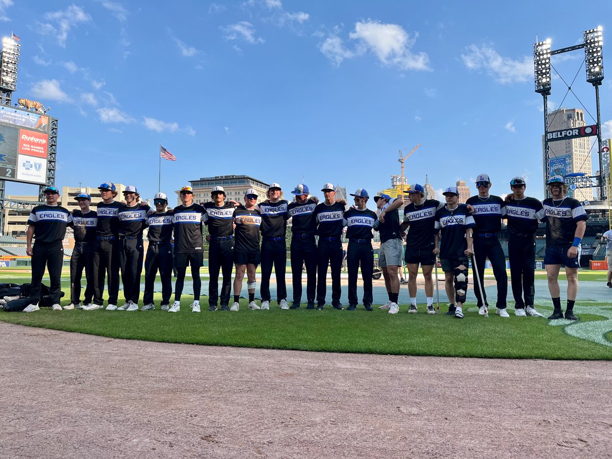 Brad Farquhar (@coachfarquhar) on Twitter photo LHS beat Clarkston Sun. 5-4, w/bottom of 7th, bases loaded 2RBI single from <a href="/Aidanthompson88/">Aidan Thompson</a> to win in a walk off.
The game was played at Comerica Park as part of 2023 <a href="/tigers/">Detroit Tigers</a> HS Baseball Classic
<a href="/ethan_yen17/">Ethan Yen</a> W
<a href="/CadenGlennie/">Caden Glennie</a> 2B
Eagles are now 18-4
#1%
<a href="/ColdWeatherBats/">Cold Weather Bats</a> LHS beat Clarkston Sun. 5-4, w/bottom of 7th, bases loaded 2RBI single from <a href="/Aidanthompson88/">Aidan Thompson</a> to win in a walk off.
The game was played at Comerica Park as part of 2023 <a href="/tigers/">Detroit Tigers</a> HS Baseball Classic
<a href="/ethan_yen17/">Ethan Yen</a> W
<a href="/CadenGlennie/">Caden Glennie</a> 2B
Eagles are now 18-4
#1%
<a href="/ColdWeatherBats/">Cold Weather Bats</a>