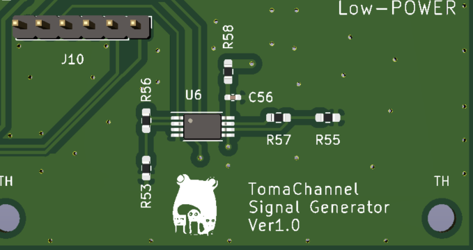 TomaChannel1's tweet image. とまちゃんねるのLogoも入れて基板完成!!
#とまちゃんねる #電子工作 #Signalgenerator