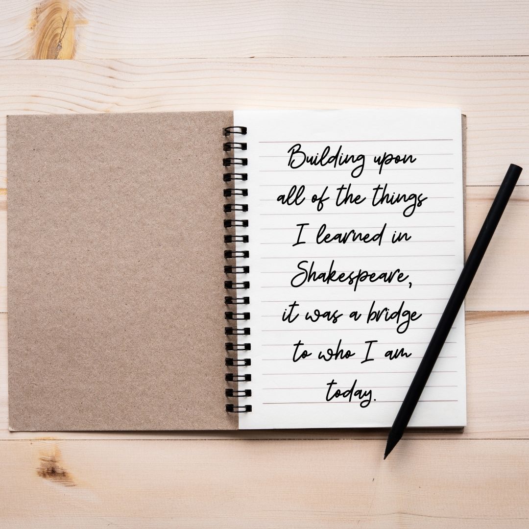 "Building upon all of the things I learned in #Shakespeare, it was a bridge to who I am today."

#ShakespeareInPrison #ArtsInPrison