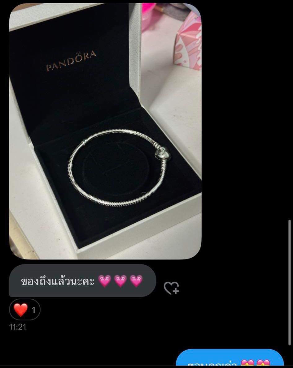 tobustian_'s tweet photo. 🧚🏻🧚🏻รีวิวกำไลPandora✨✨ จากร้าน@sybustian  
ช่วยแฟนขายของ😍☺️ https://t.co/deutKklmAz
