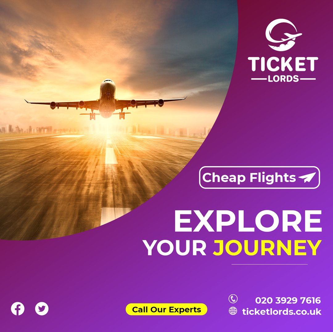 ticketlordsuk's tweet photo. Looking for a great deal on your next flight? Look no further! Our selection of cheap flight tickets is sure to fit any budget. Book now and save!
For a Flight search, visit https://t.co/fFs4kF9ly9 or call 02039297616.
#ticketlordsuk #FlightsFromUk #cheapflights https://t.co/eDAYz4D3WF