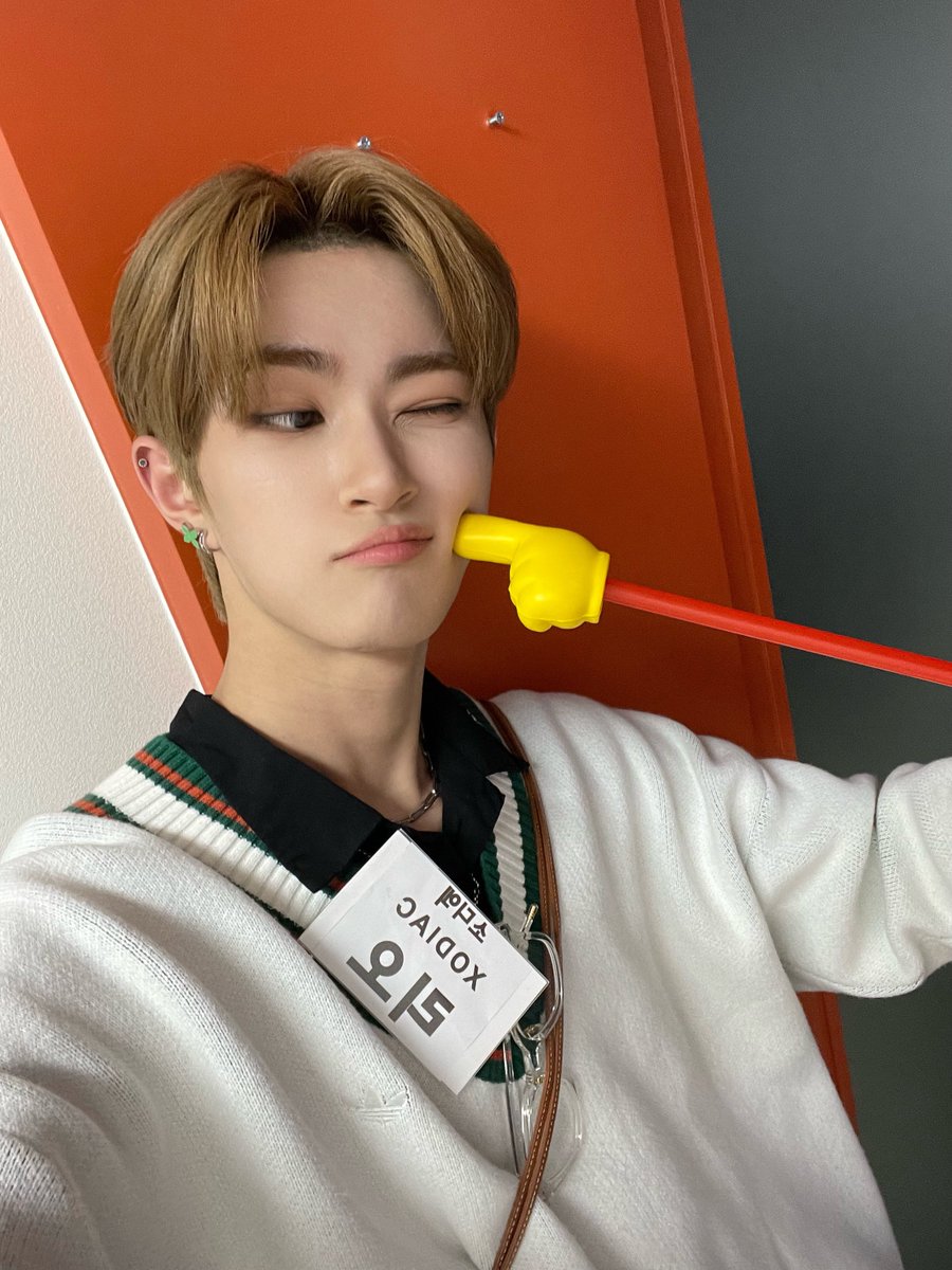 XODIAC_MEMBERS's tweet photo. [#리오] 

여러분 라디오 잘 봤죠???!!😜
너무 재밌어요 
다들 어때요?

#XODIAC #소디엑 #LEO #리오 https://t.co/QaNiKJN7dE