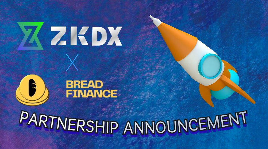 bread_fi's tweet photo. 🎉 New partner🎉
🥳Happy for @bread_fi partner with @zkDXio 
🥳 Decentralized derivatives exchange https://t.co/gCcaLS46EP with superior security and liquidity built on zkSync Era 🚀🚀Let's work closely to boost liquidity and support #zkSyncEra ecosystem expansion! #zkDX #BreadFi https://t.co/ZNaoTjBOtu