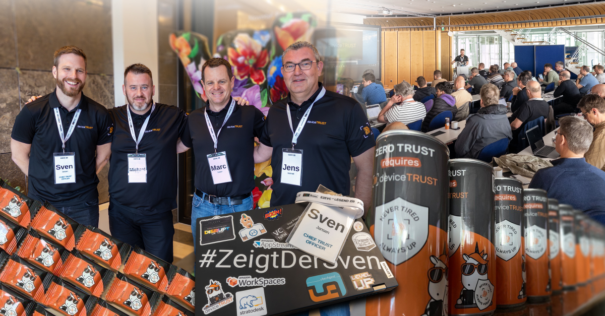 Great days at the #e2evc in Berlin are behind us. Thanks for the exciting sessions and the good conversations. See you next time! 

#deviceTRUST #euc #community