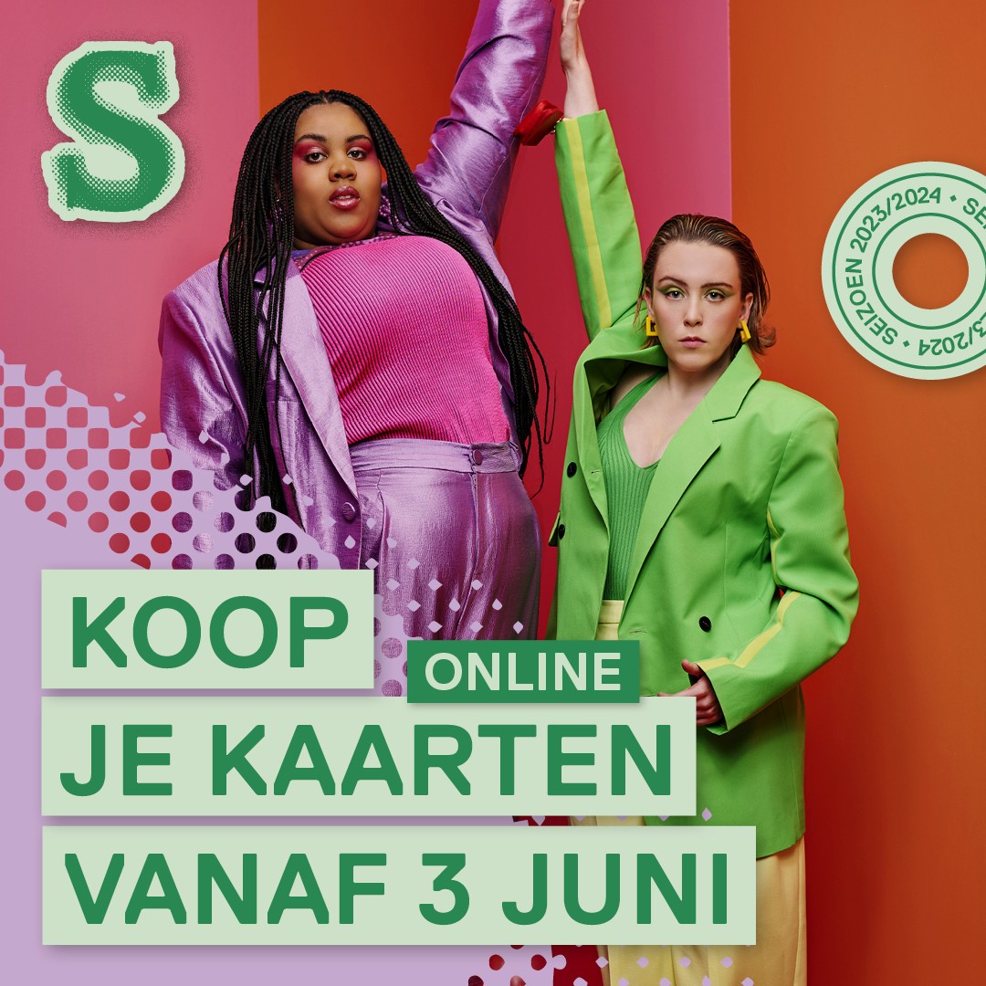 We mogen het je bijna laten zien: ons nieuwe theaterseizoen! We zijn hard aan het werk om op 27 mei alle voorstellingen aan je te presenteren via theaterspeelhuis.nl. Op 3 juni worden de ticketbuttons actief en kun je je kaarten voor jouw favoriete voorstellingen bestellen!