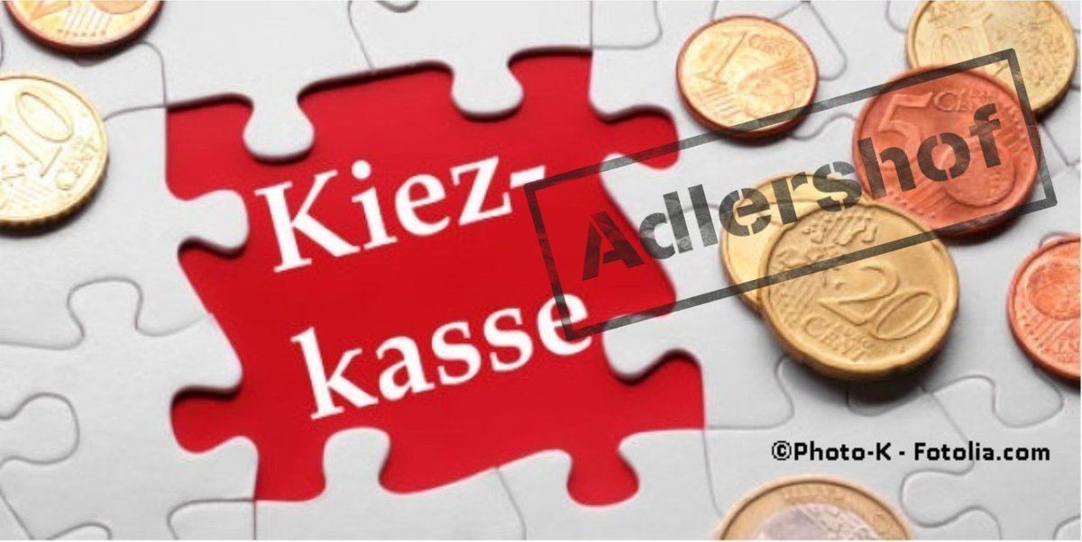 📢 Kiezkassenveranstaltung zur #Kiezkasse #Adlershof
Tolle Ideen für Adlershof❓Dann Antrag einreichen❗#TheaterOst, Moriz-Seeler-Str. 1, 12489 #Berlin 📅 15.05. ⏰ 18 Uhr  ℹ️ Weitere Informationen und Hinweise zur Antragsstellung 📷 sohub.io/cu9n