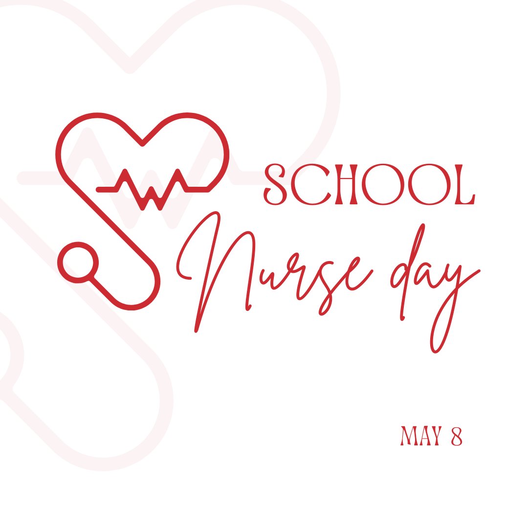 Nursing is a work of heart, and (enter name/s here) paints smiles on our students' faces every day! 💗🩺

Happy #SchoolNurseDay to our amazing caretakers! You make us feel better inside and out! 

#HeartofSchool #NurseLove #ourhouse #pantherpride #EveryLearner365