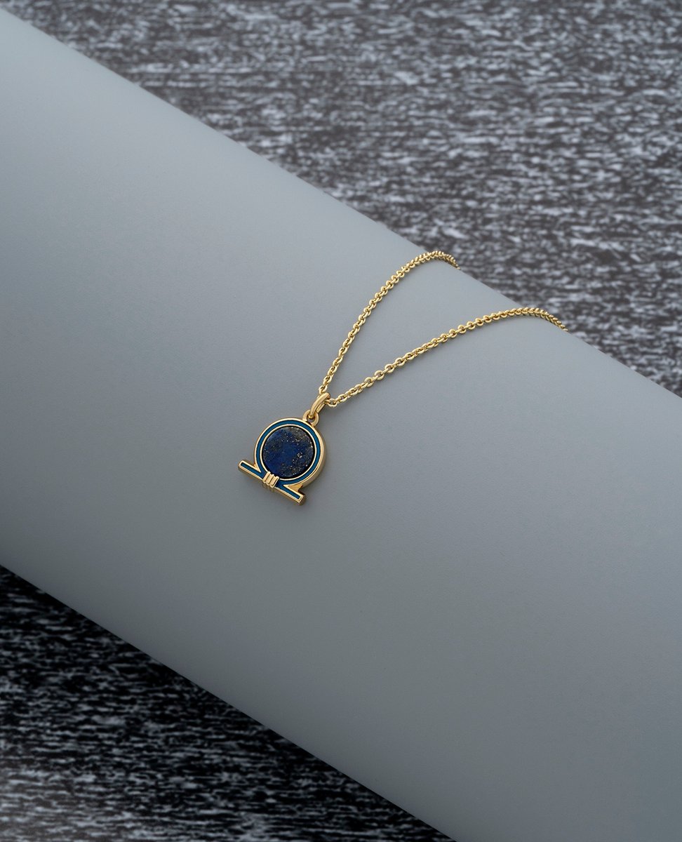 the ‘shen’ symbol was a sign of eternal protection in ancient egypt – and if it’s good enough for goddesses, it’s good enough for us ✨ #statementjewelry #necklace #gemstones #handcrafted #jewellerylover