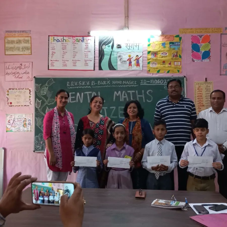 ZeenatSkv's tweet photo. It gives us immense pleasure to inform you that, MUBASHSHIRA student of class V  got cash prize and secure Second Position at District Level in MENTAL MATH competition.

@Dir_Education 
@DSTF_2020 
@gupta_iitdelhi 
@DelhiEduNews 
@sunita_rahi3112 https://t.co/pR9yBxsmmh