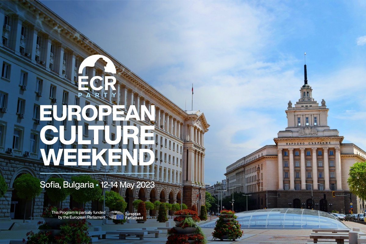 djambazki's tweet photo. I am proud and honoured to welcome the #ECR party in #Sofia🇧🇬 for their next #CultureWeekend between the 12th and the 14th of May. The conference will discuss the latest trends in conservative politics as well as the conservative response to contemporary issues.
ℹ️https://t.co/lrPBinjvHR