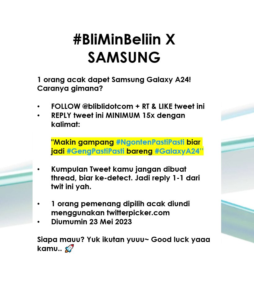 bliblidotcom tweet picture