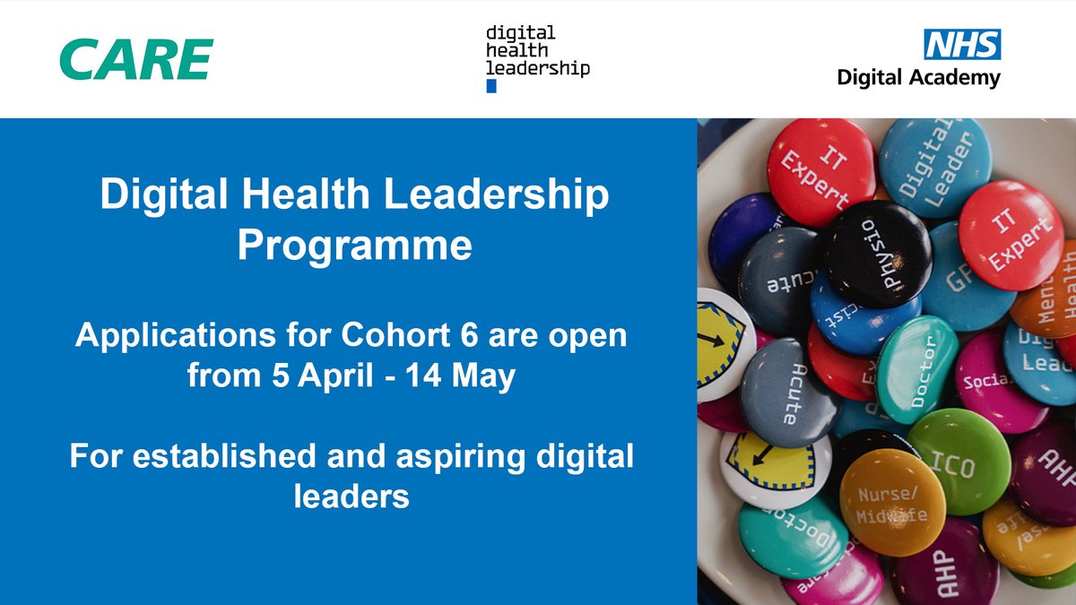 NHS Digital Academy tweet media