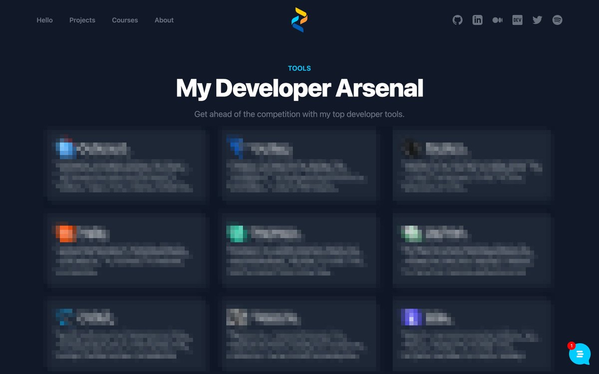 igorzanelladev's tweet photo. Hey, folks! Sharing a helpful tip here!💡

Curious about the tools I use for my daily developer tasks? Check out "My Developer Arsenal" page (link in the first comment). It's a comprehensive list of the tools I use to improve my productivity!👨‍💻 

#buildinpublic #development https://t.co/Qc671DS8dO
