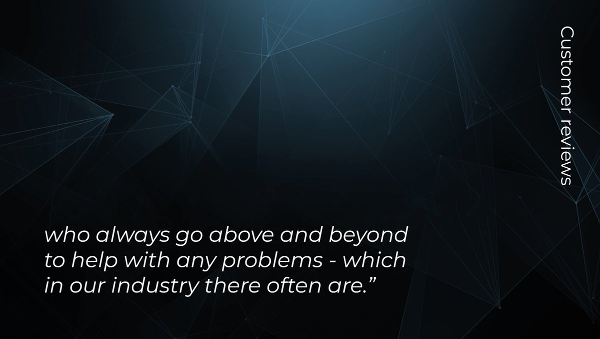 HabitechLimited's tweet photo. Thank you, Oliver Lisles, for your kind words! At Habitech, we pride ourselves on offering great support and knowledgeable staff who go above and beyond to help you. #HappyCustomers #CustomerService #AVIndustry https://t.co/ZQDVV0uWVl