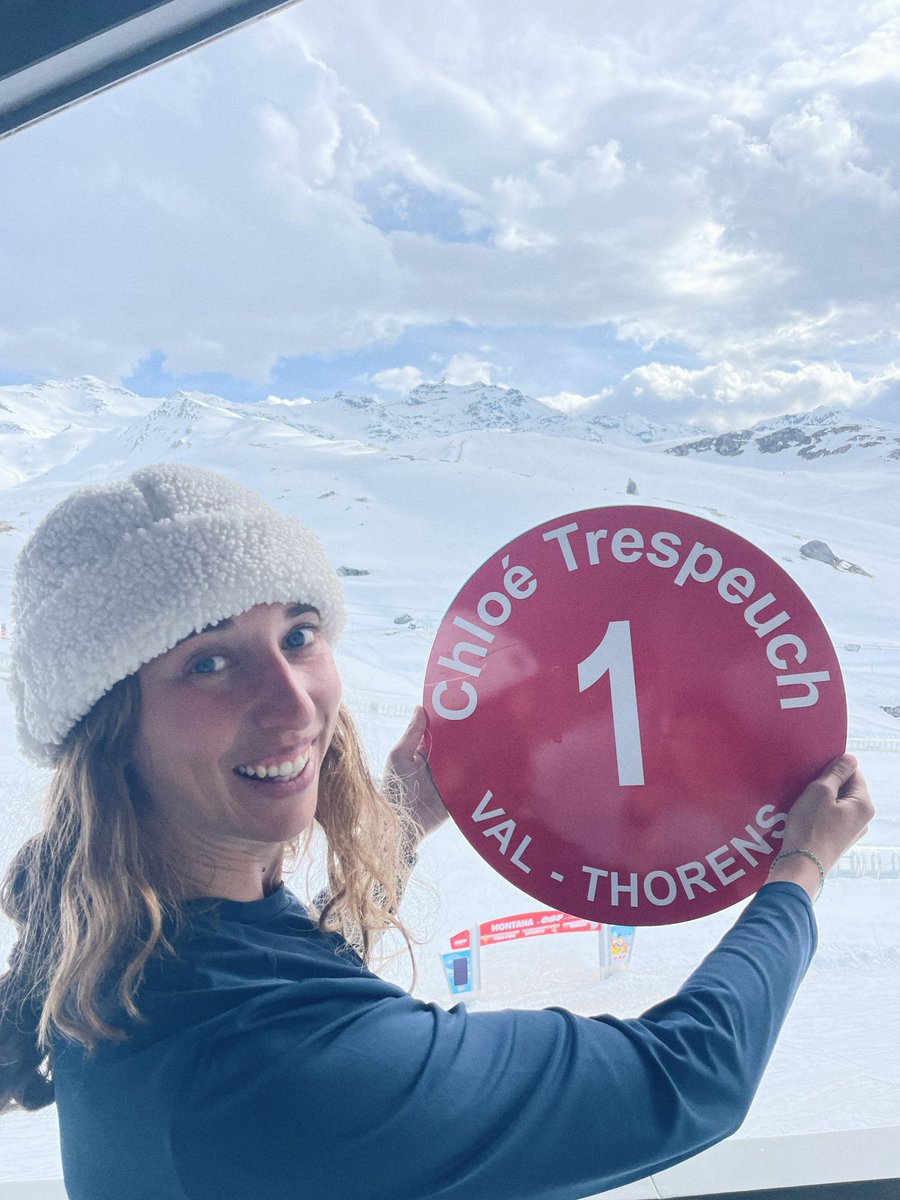 3Vallees_france's tweet photo. Nous avons été ravis d'annoncer notre nouvelle piste à #Les3Vallees - nommée en l'honneur de la snowboardeuse locale médaillée olympique @TrespeuchChloe https://t.co/Oq3NxIX2P1