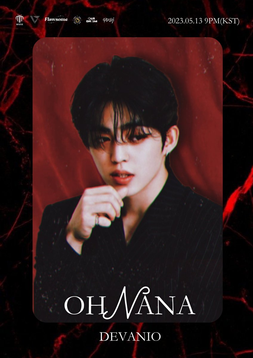 OFCMUSE's tweet photo. MUSE “Oh NaNa” Individual Poster

Pre-Release Single “Oh NaNa”
✅2023.05.08 9PM (KST)

Featuring Europe (@OURDREAM_twt), Devanio (@WEAREPI2LAS), Ilona (@FLOSAM_twt)

#MUSE #2ndMiniAlbum #AMALGAMATE #ILONA #DEVANIO #EUROPE #PreReleaseSingle #OhNaNa #20230508_9pmKST https://t.co/mPmPXhy5FM